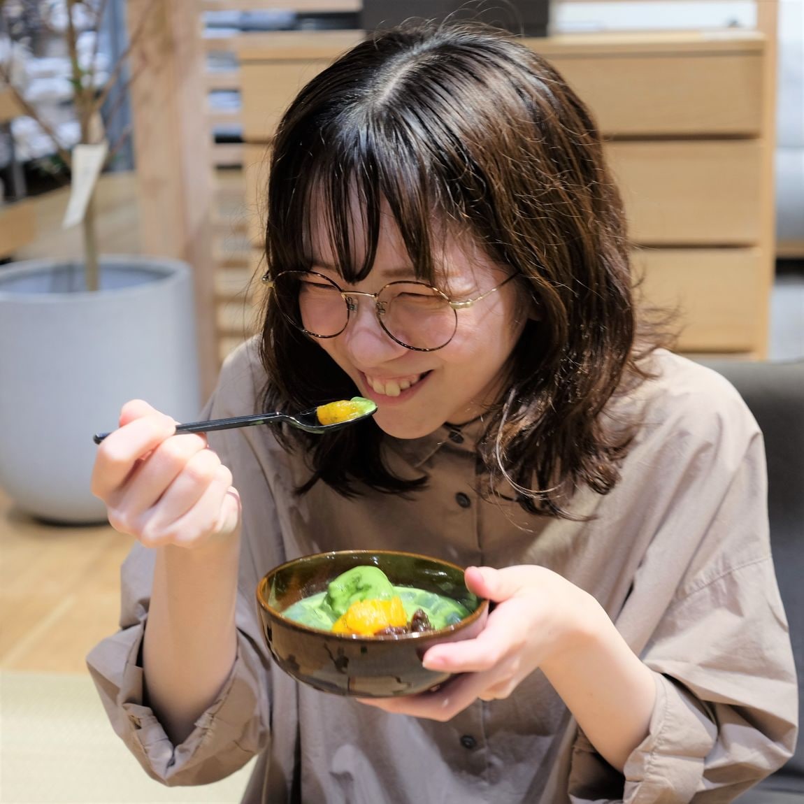 【堺北花田】利休抹茶あんみつをもっと楽しむ｜つぼ市製茶本舗