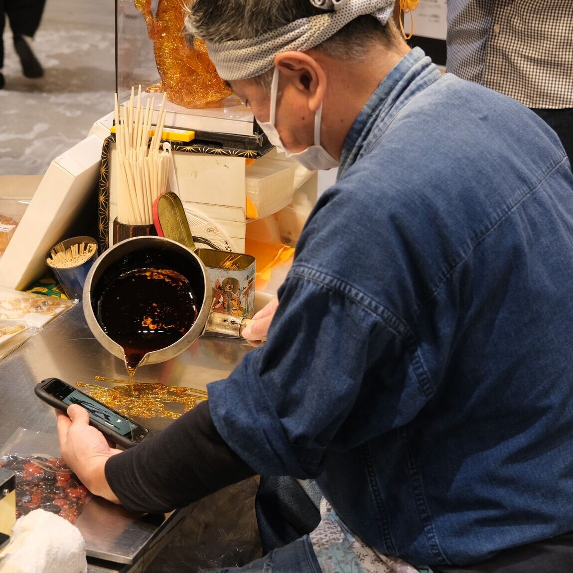 【堺北花田】飴は飴でも美術べっ甲飴｜実演販売のお知らせ