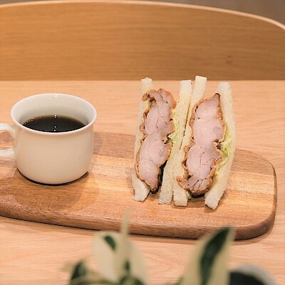 【堺北花田】ダイヤ製パンの三角サンド販売します