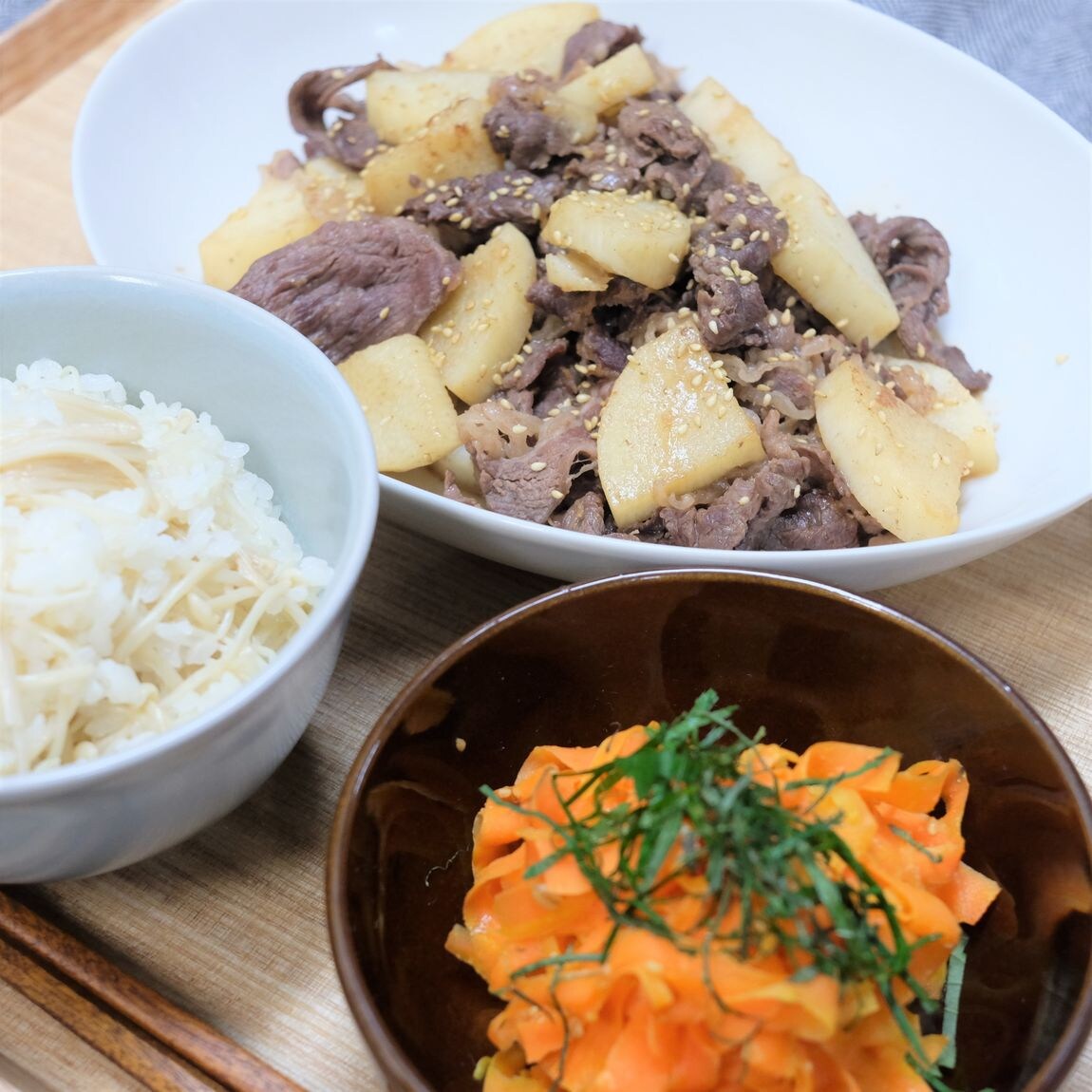 【堺北花田】出汁をつかった定食。｜いっしょにつくろう