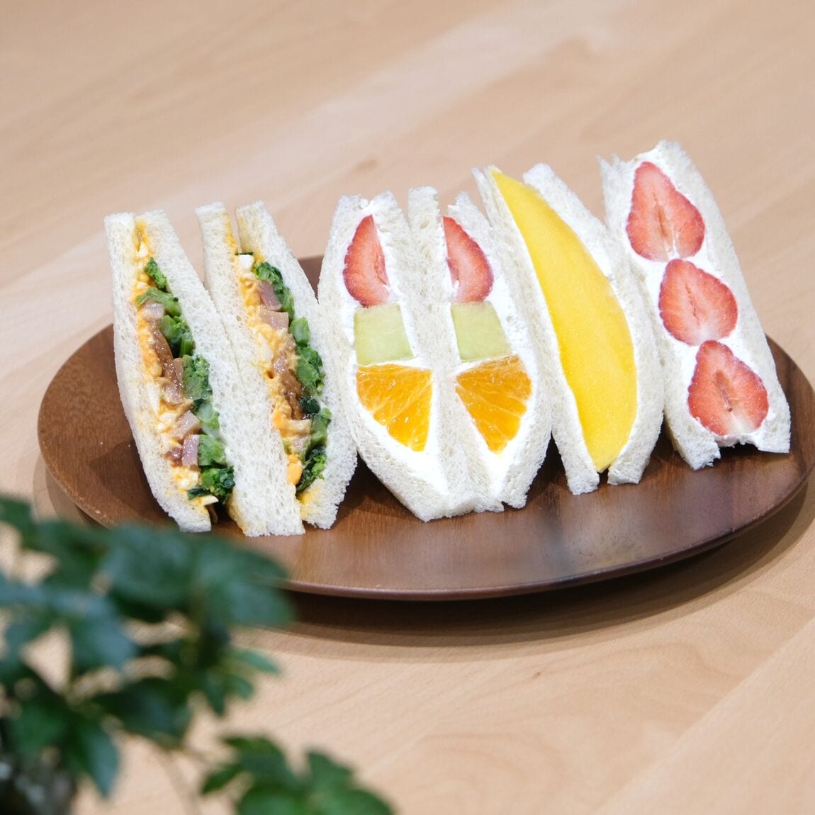 【堺北花田】ダイヤ製パンの三角サンド販売します