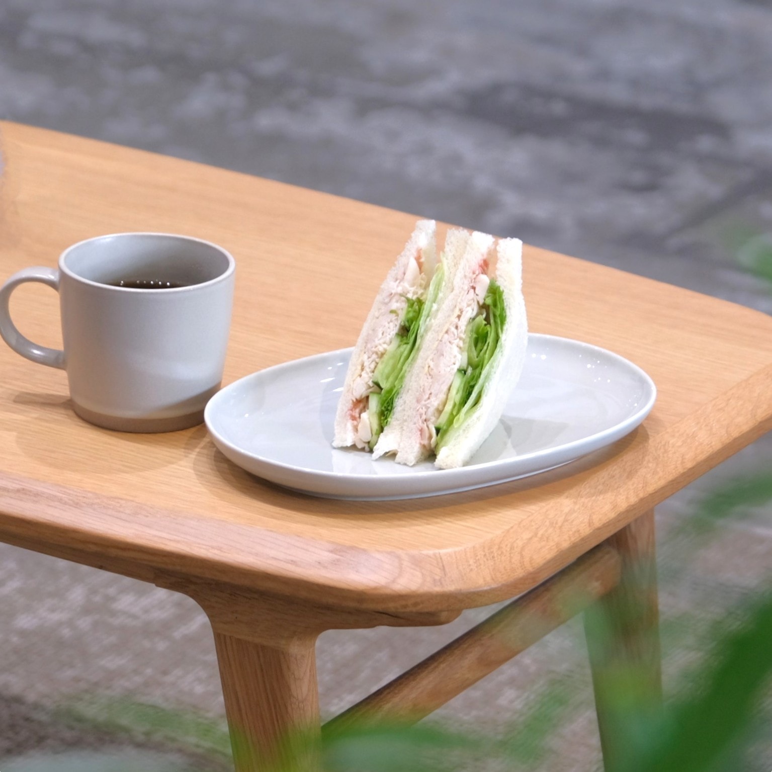 【堺北花田】ダイヤ製パンの三角サンド販売します