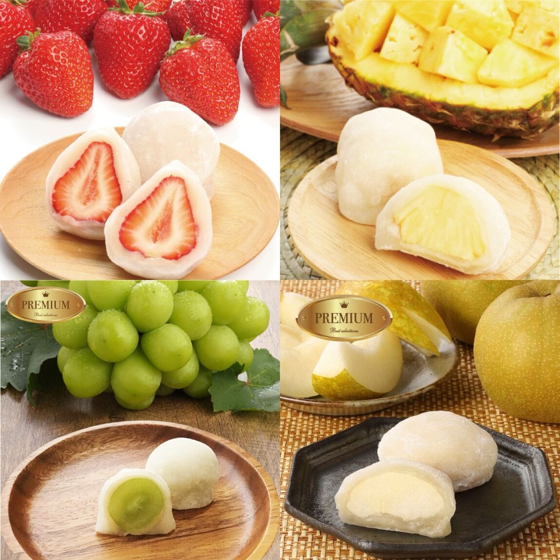 【堺北花田】旬のフルーツを楽しめる一心堂の大福販売します