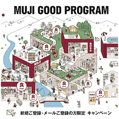 【堺北花田】MUJI GOOD PROGRAMを登録しよう｜キャンペーンのお知らせ