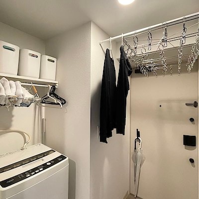 【堺北花田】1R・1Kでもつくれる洗濯動線