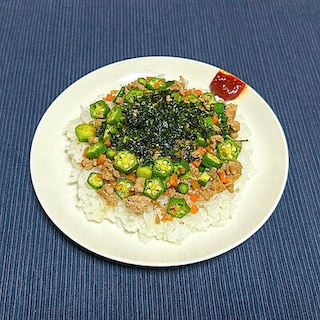 【堺北花田】オクラのビビンバ｜あしたのキッチンカウンター
