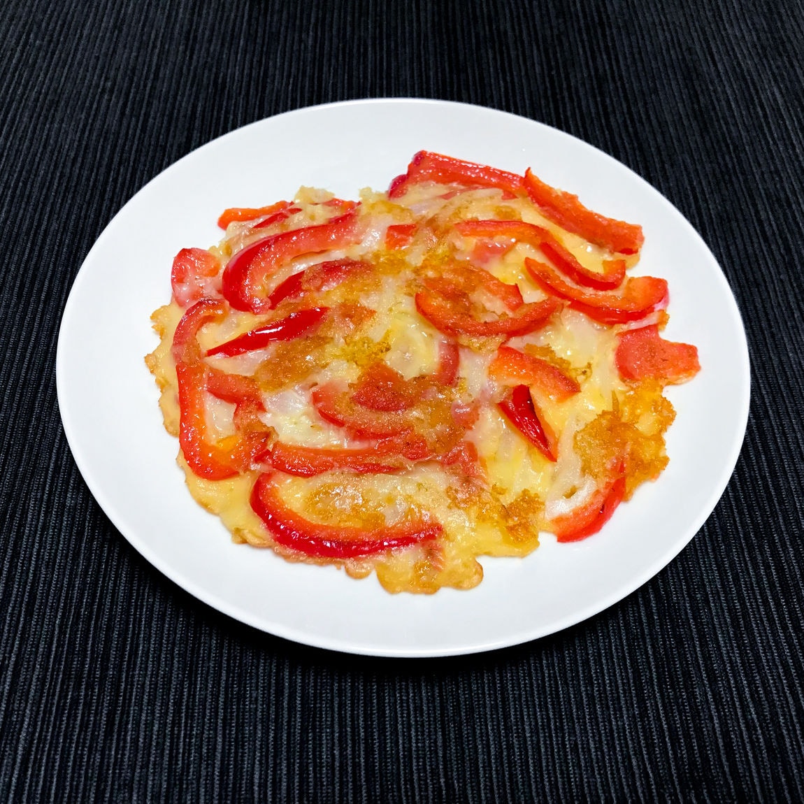 【堺北花田】パプリカのチーズチヂミ｜あしたのキッチンカウンター