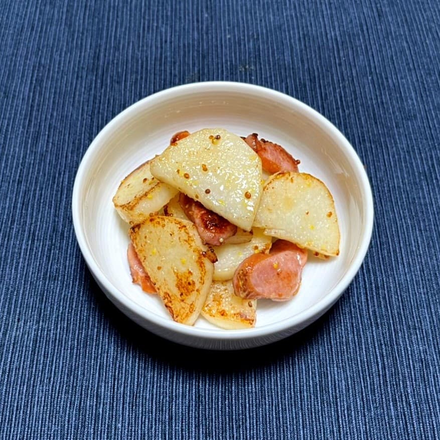 【堺北花田】長いものマスタードマヨ炒め｜きょうのレシピ