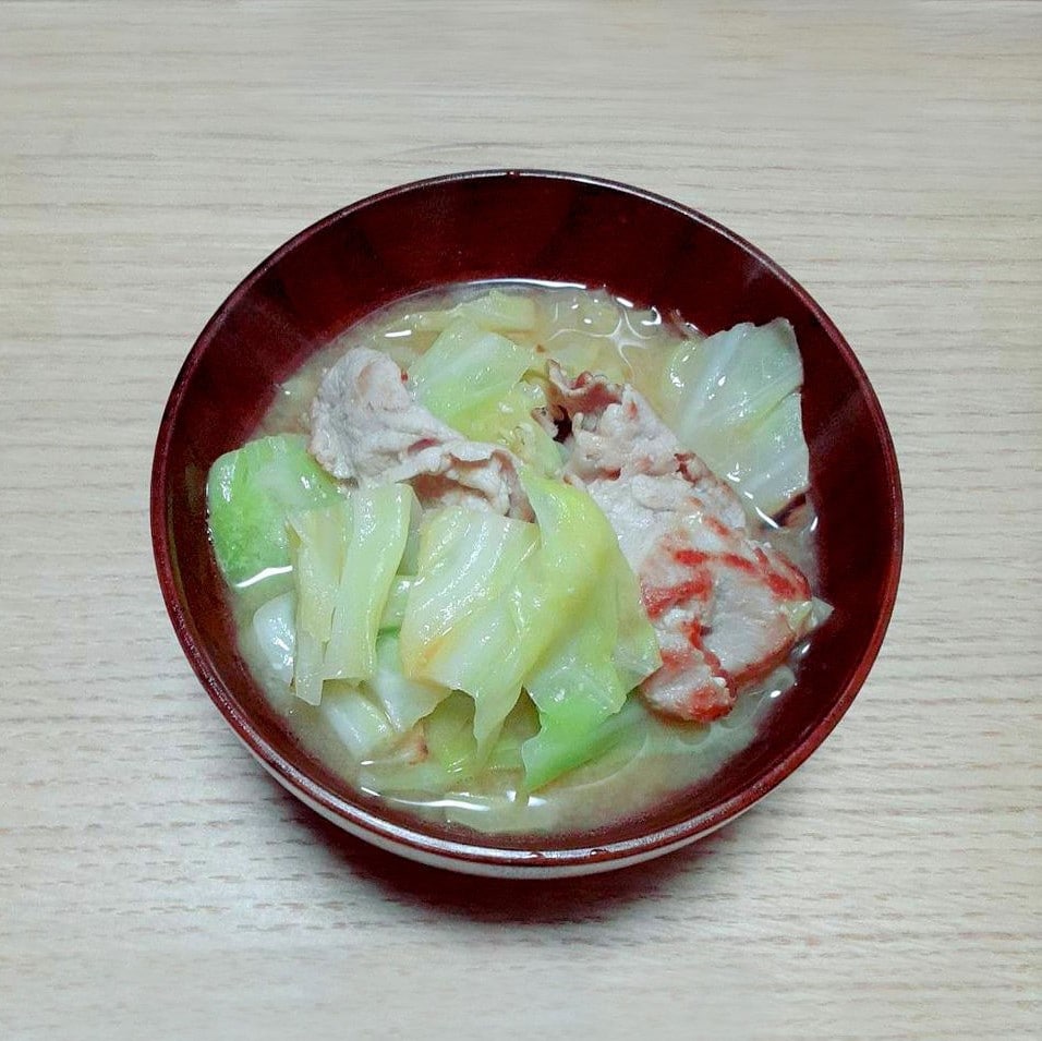 【堺北花田】キャベツの豚汁｜きょうのレシピ