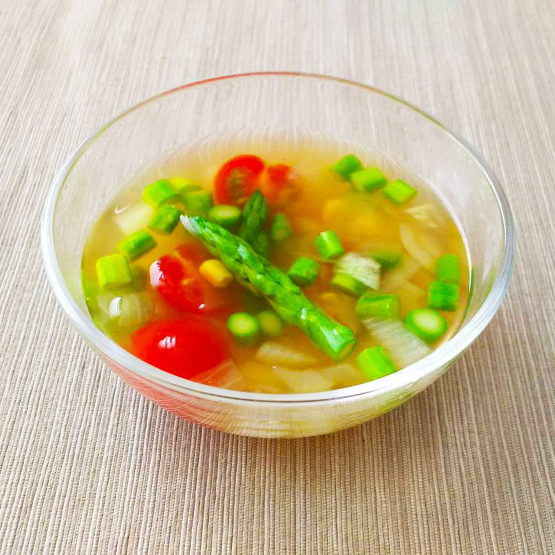 【堺北花田】アスパラガスと新たまねぎの簡単スープ｜きょうのレシピ