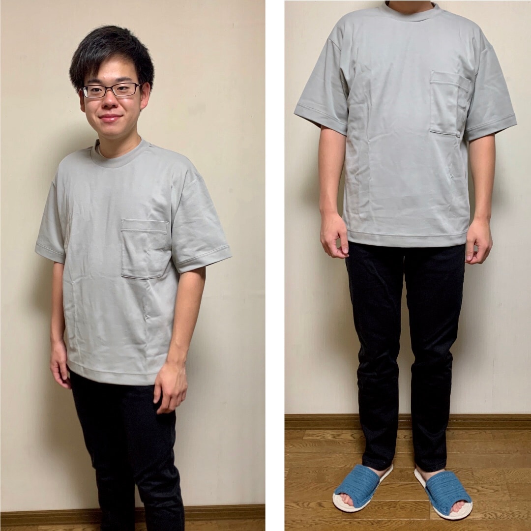 【イオンモール堺北花田】ゆるく着こなす『インド綿　二重編み　ビッグTシャツ』｜スタッフが選ぶ無印良品