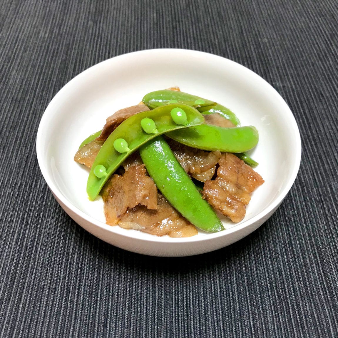 【堺北花田】スナップエンドウと豚肉のぽん酢照り焼き｜きょうのレシピ