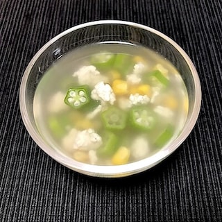 【堺北花田】オクラのスープ｜きょうのレシピ