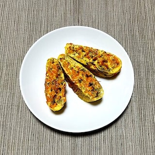 【堺北花田】にんじんとちりめん昆布のオムレツ｜きょうのレシピ