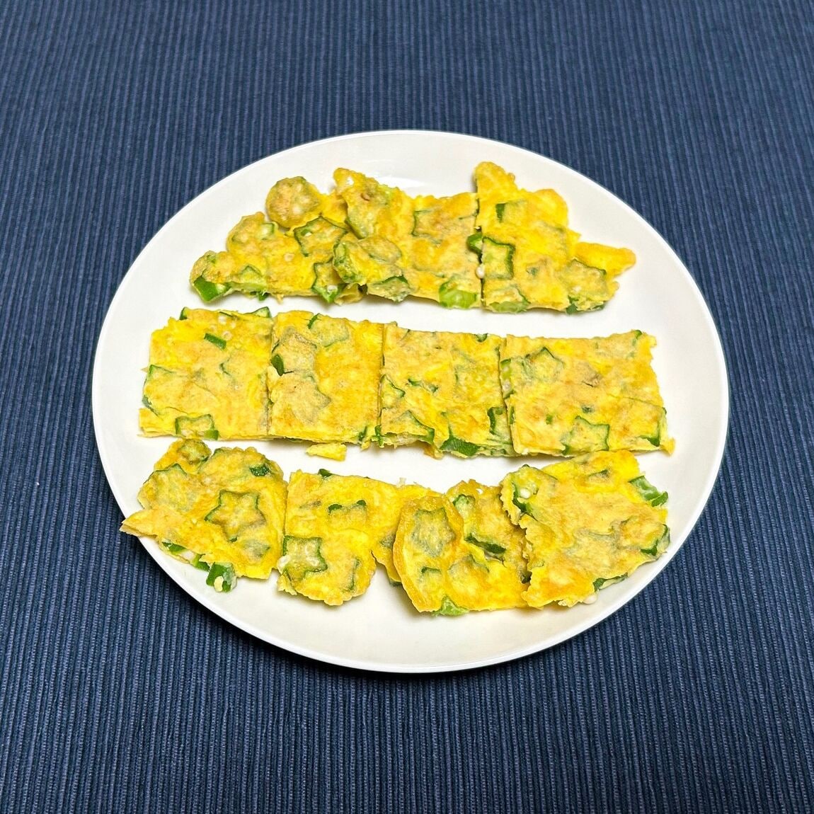 【堺北花田】オクラの卵チヂミ｜あしたのキッチンカウンター