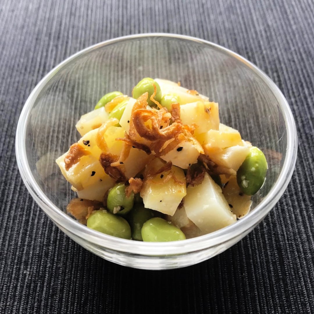 【堺北花田】枝豆とじゃがいもの塩糀あえ｜きょうのレシピ