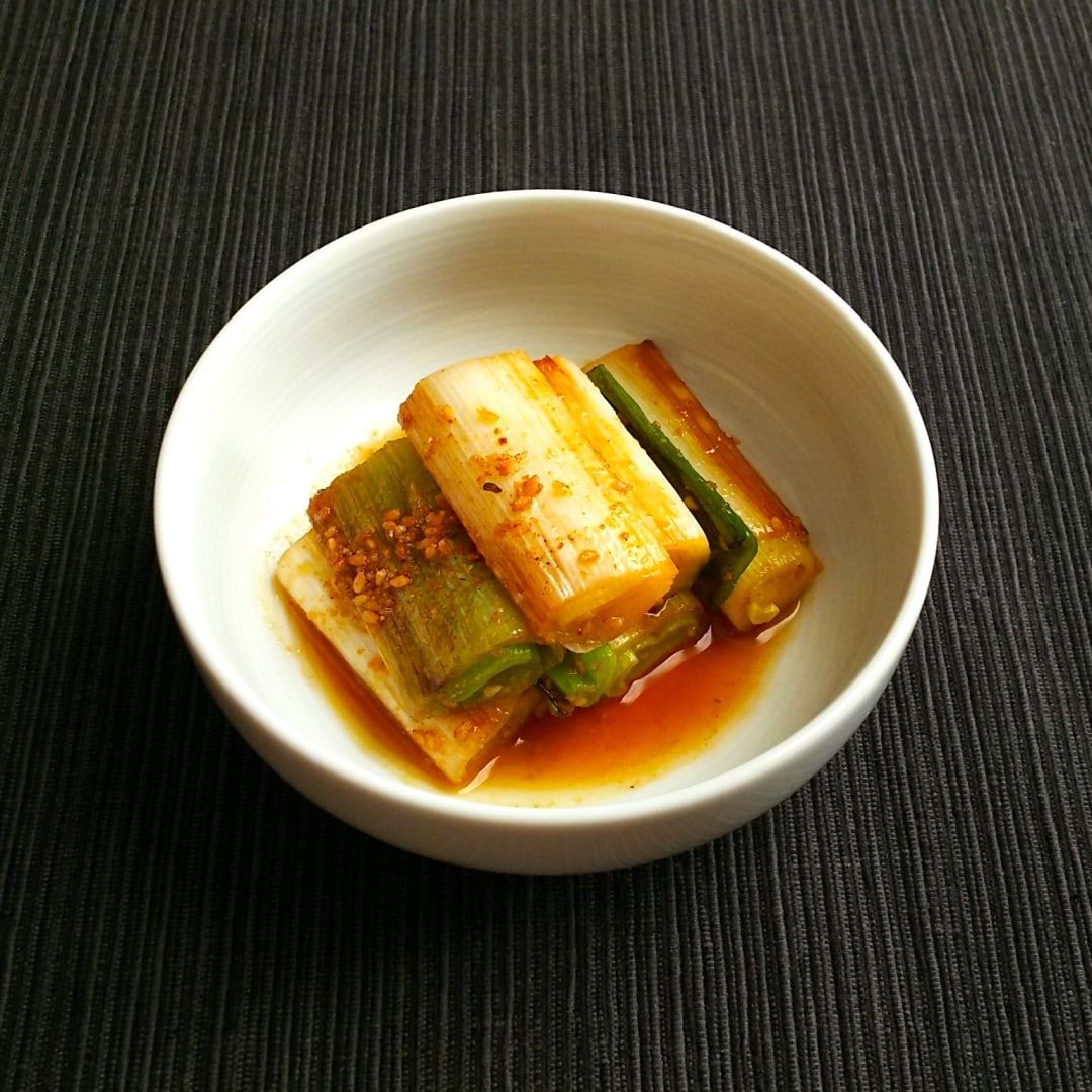 【堺北花田】焼きねぎの柚子ごま風味｜きょうのレシピ