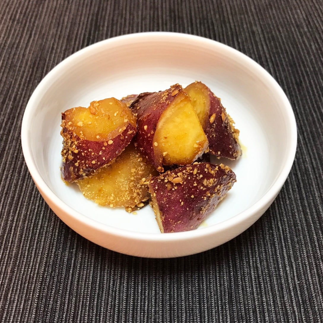 【堺北花田】さつまいもの甘辛ごま煮｜きょうのレシピ