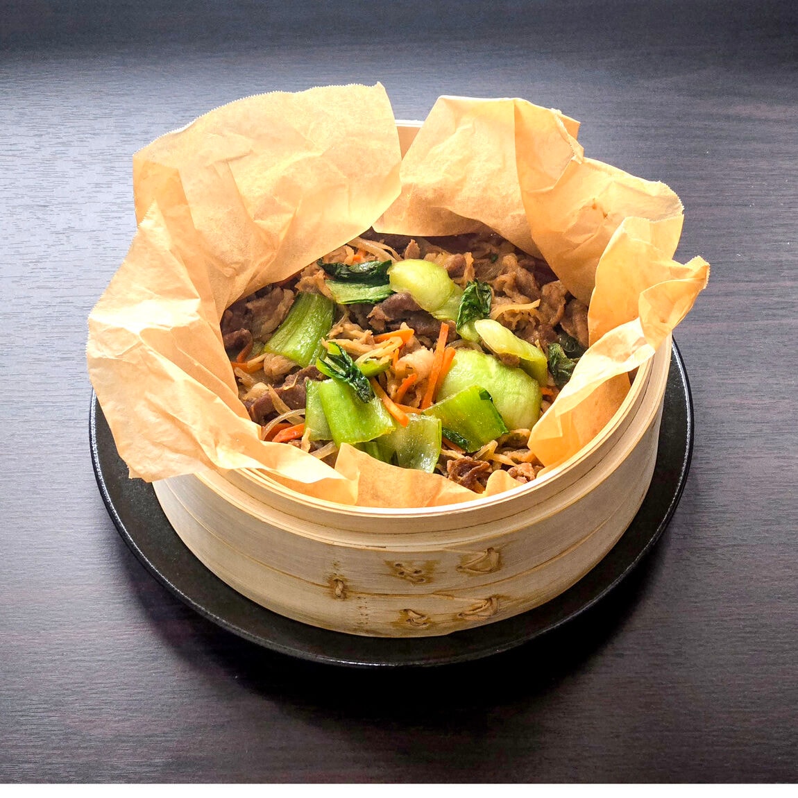 【堺北花田】チンゲン菜と豚肉の甘辛せいろ蒸し｜あしたのキッチンカウンター