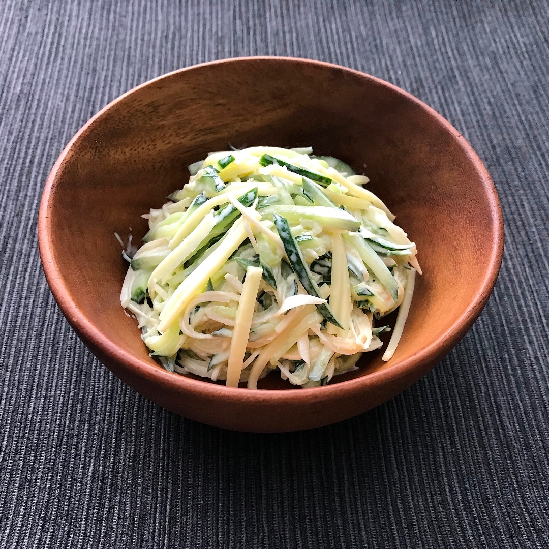 【堺北花田】きゅうりと新しょうがのマヨチーズあえ｜きょうのレシピ