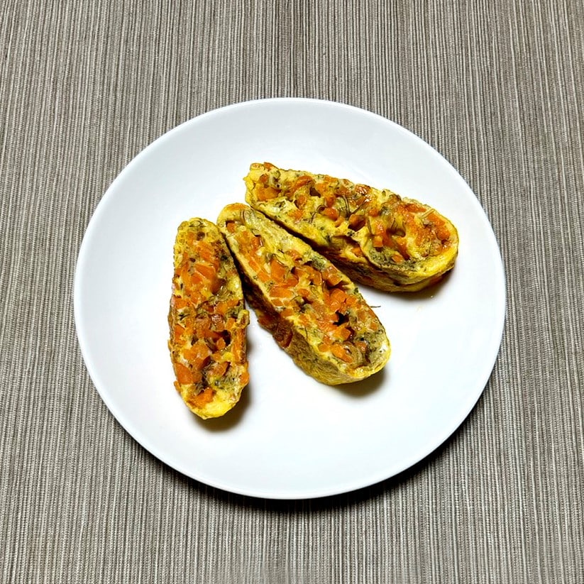 【堺北花田】にんじんとちりめん昆布のオムレツ｜きょうのレシピ
