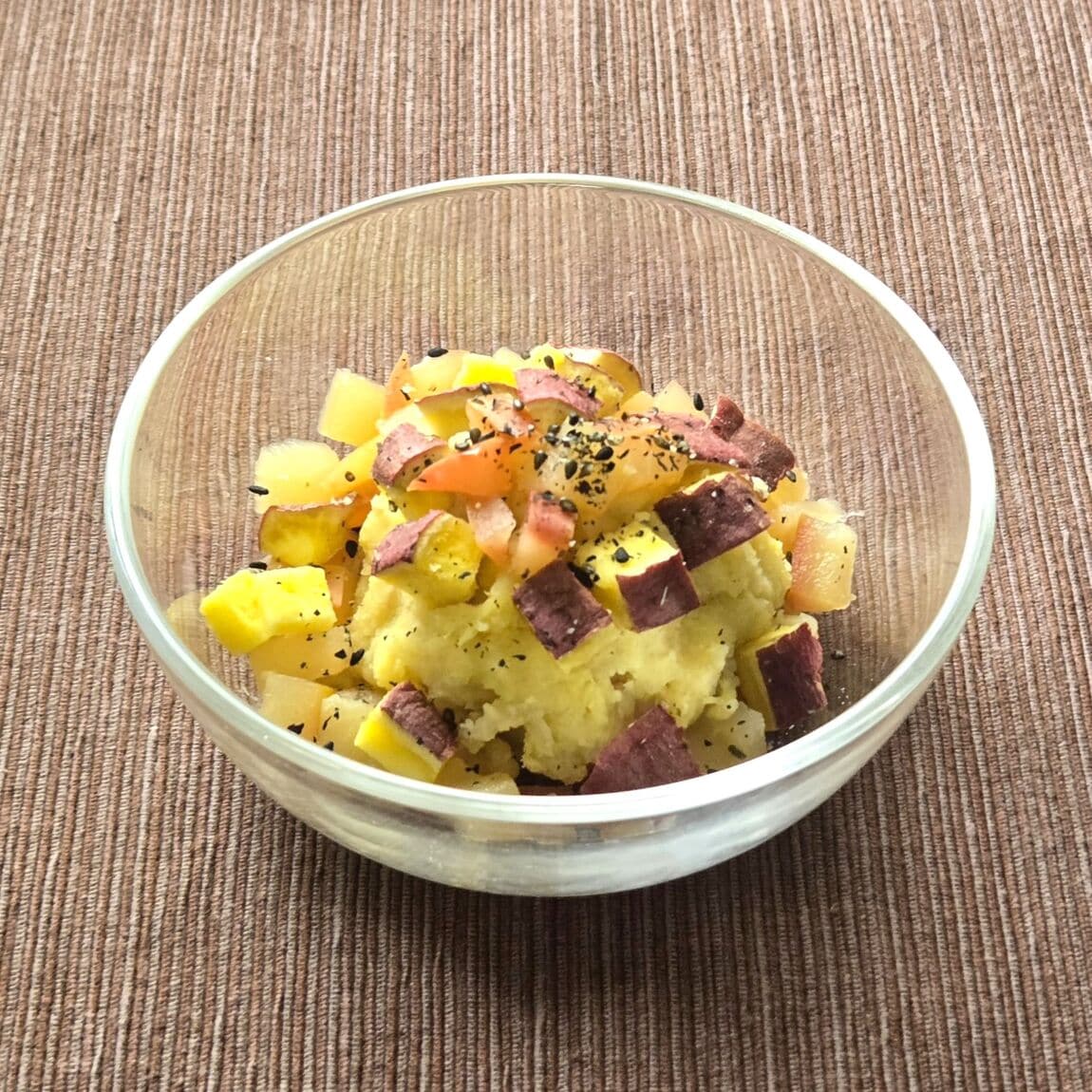【堺北花田】さつまいもとりんごの冷製きんとん｜あしたのキッチンカウンター