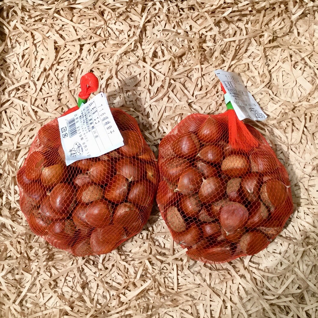 キービジュアル画像：里山から秋の便り「栗」が届きました