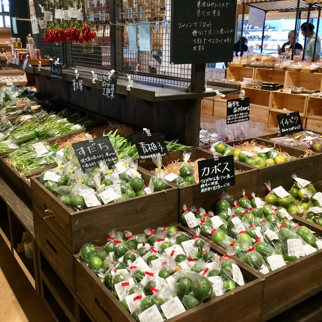 キービジュアル画像：いろいろな農産物が顔を見せています