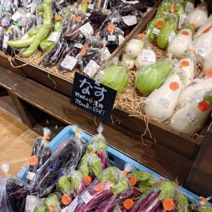 【みんなみの里】ふっくら艶やか季節の野菜