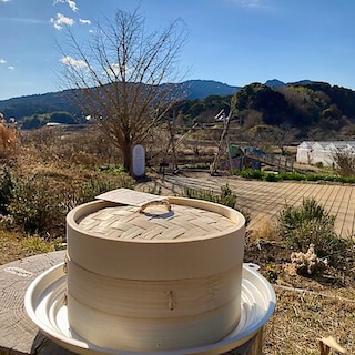 【みんなみの里】蒸篭で野菜はいかが