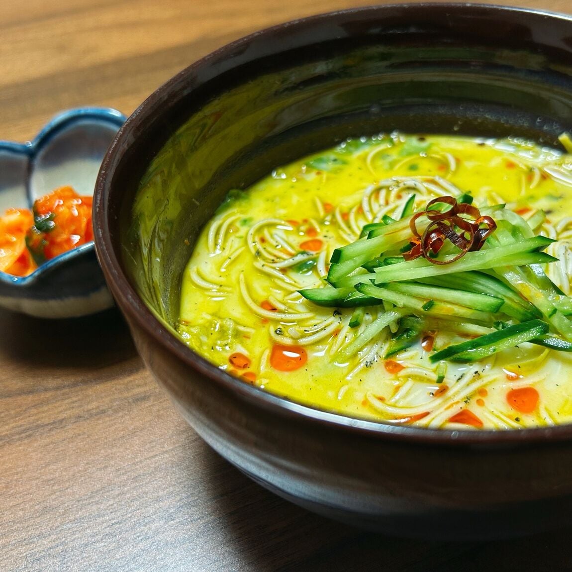 冷やし胡麻豆乳坦々麺