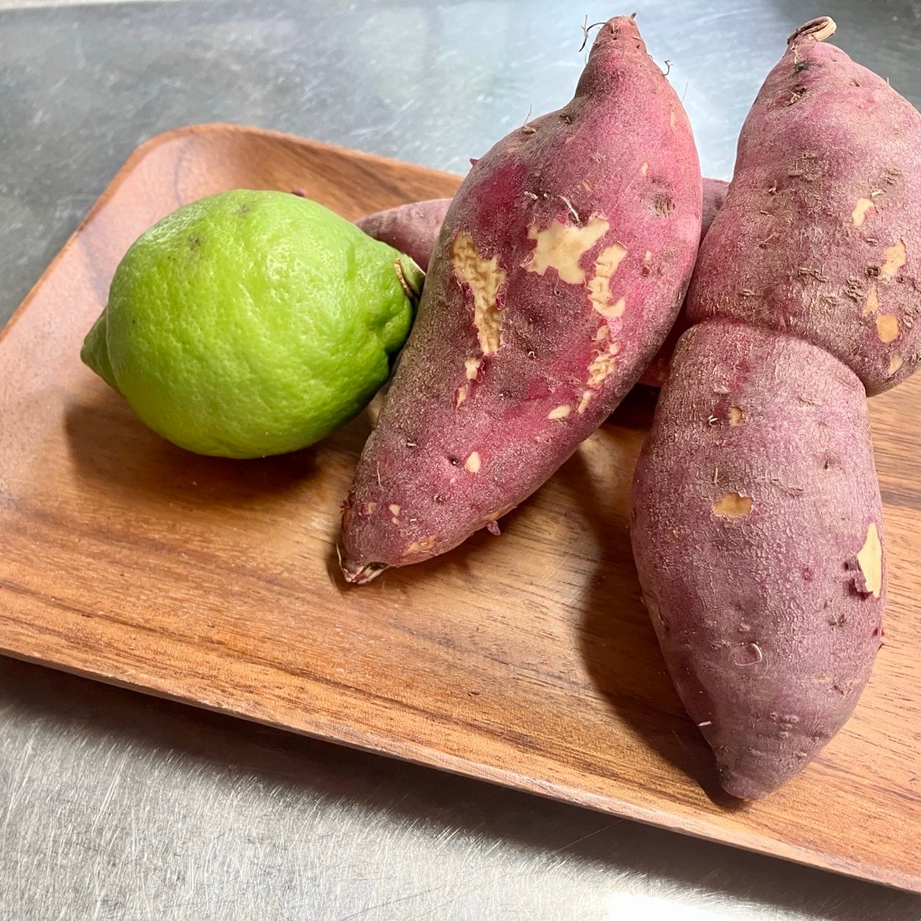 さつまいものレモン煮