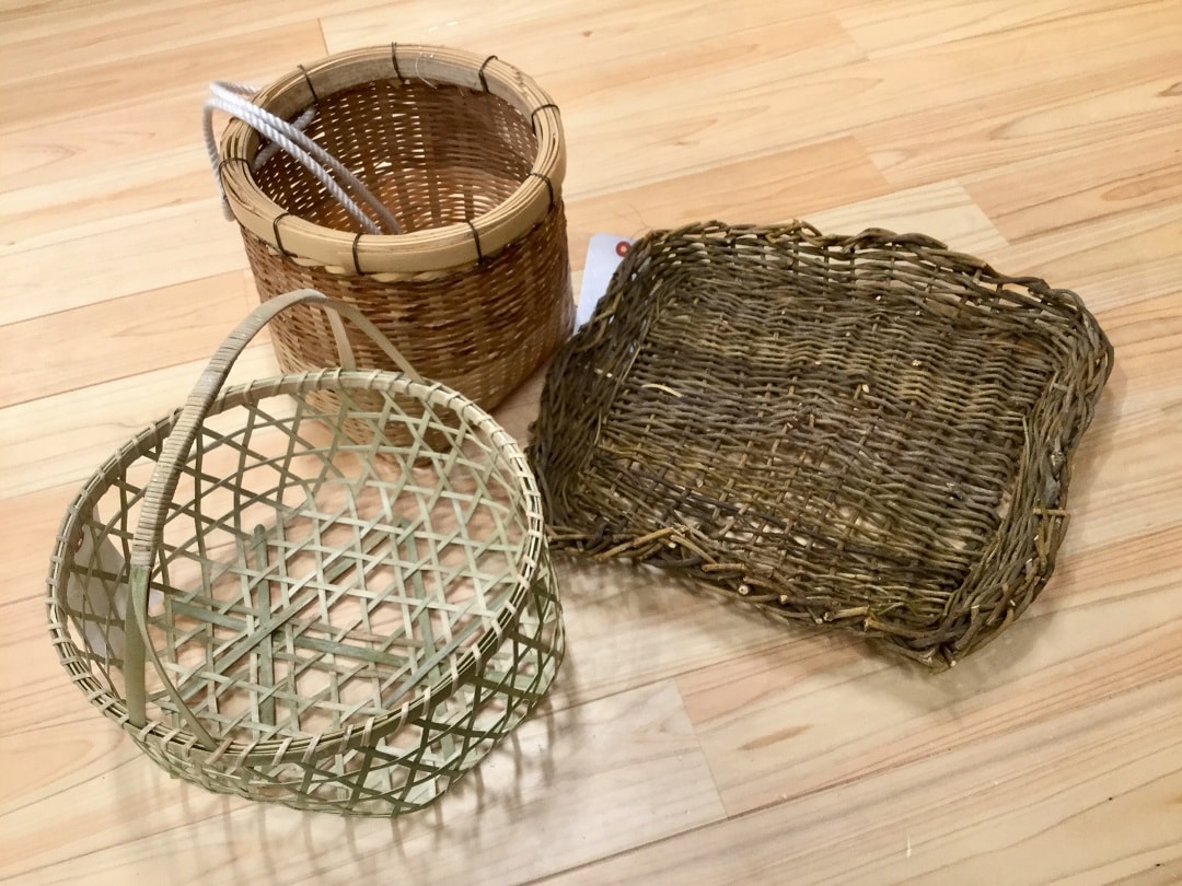 古民具 藁いずみ 手作り 藁籠 藁細工 古民家 古道具 日本 アンティーク 古
