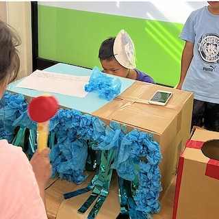 【MUJIcom光が丘ゆりの木商店街】　鯉のぼりとちょこっとマルシェ　ワークショップのご紹介