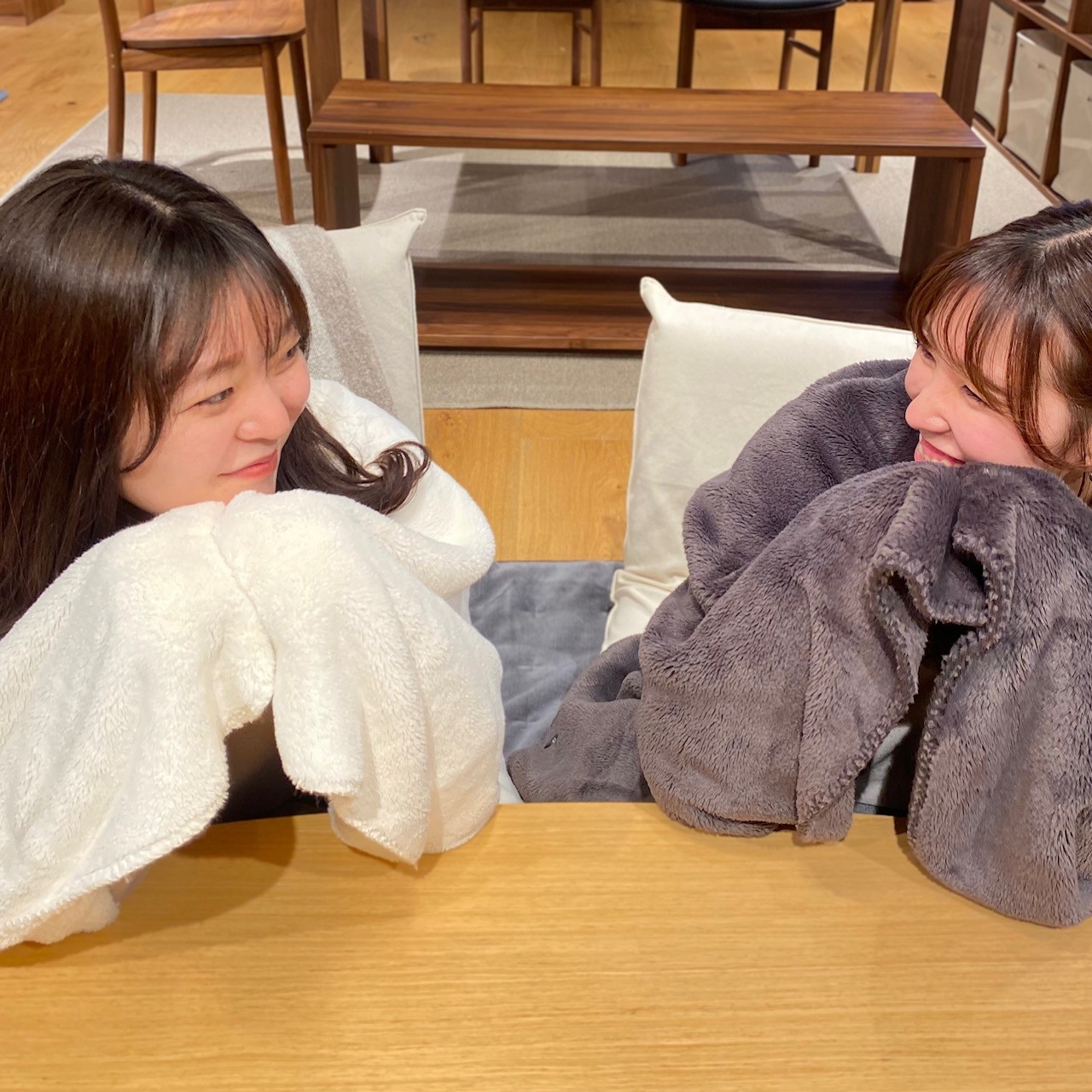 【銀座】ハーフサイズの毛布が出ました｜５F寝具売場
