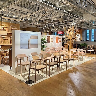 【銀座】HIROSHIMA natural — 自然を受け入れたHIROSHIMAアームチェア
