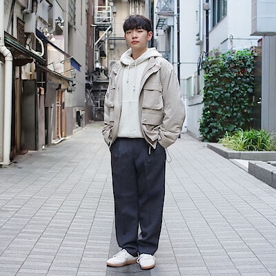 無印良品 ムジラボ MUJI Labo 紳士 ナイロンワークブルゾン M｜Muji