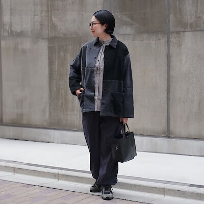 つながる服 デニムカバーオール | 無印良品