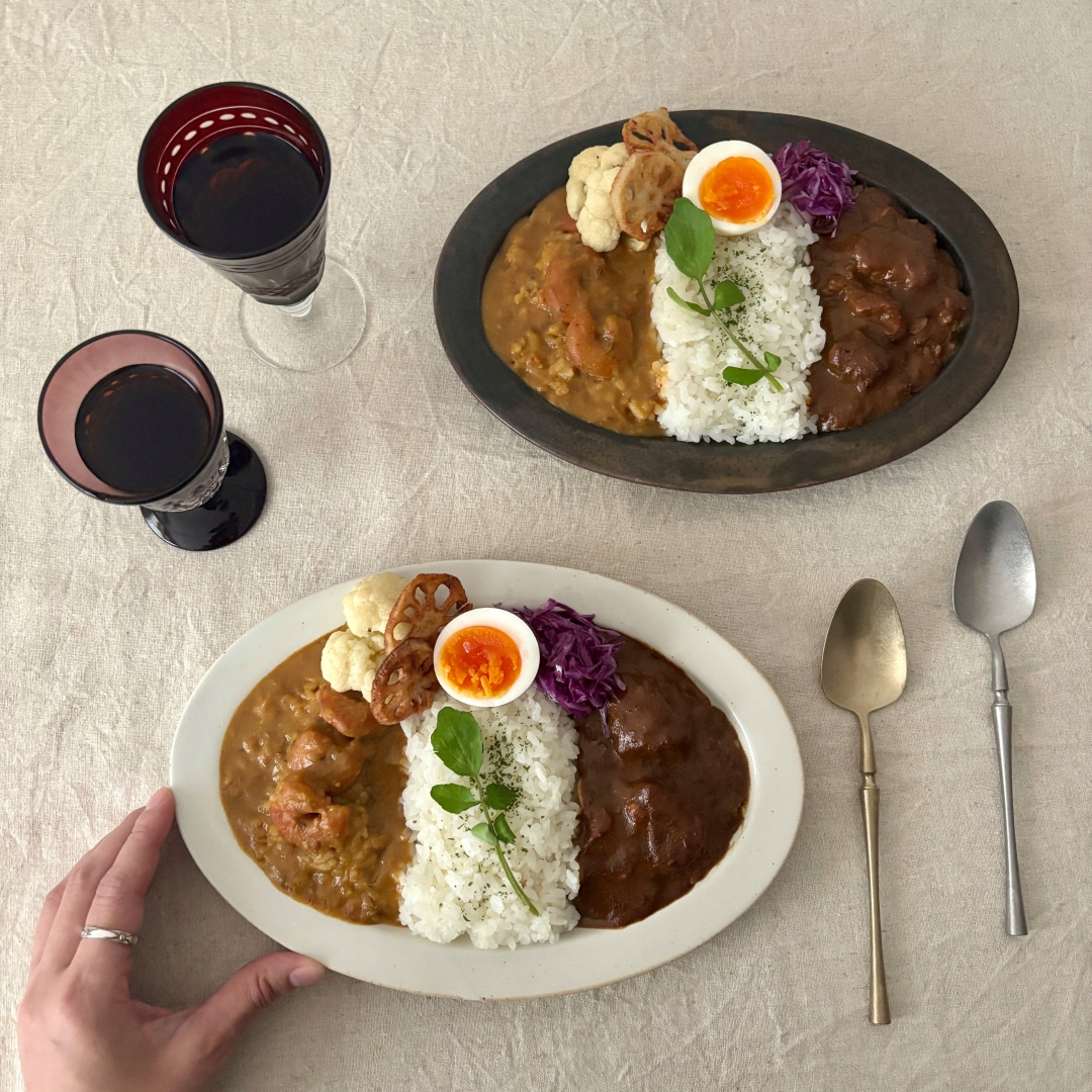 【銀座】新商品の2種の焙煎スパイスカレー｜1F 食品 