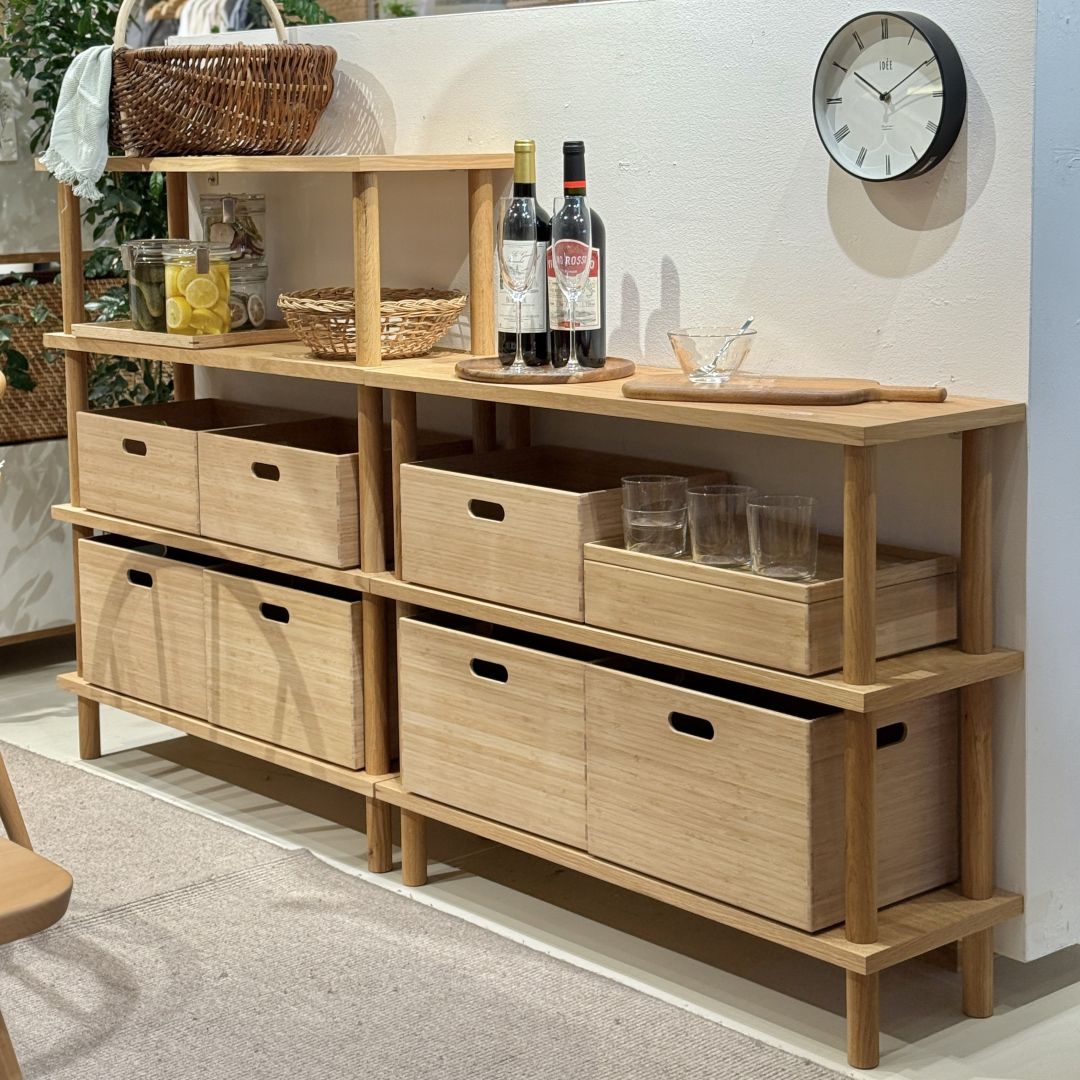 【銀座】軽くてコンパクトな木製シェルフ | 5F 家具