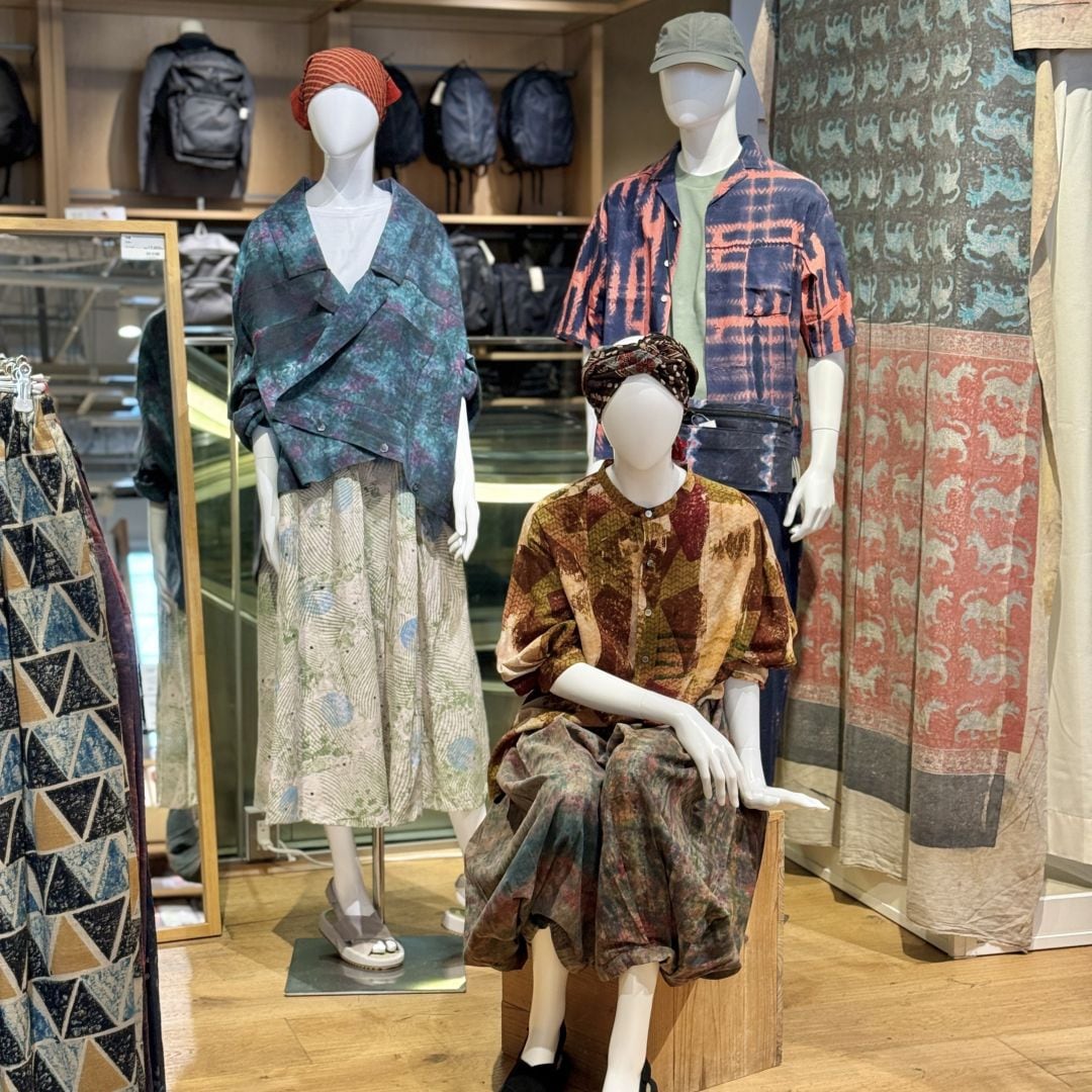 【銀座】rétela un fabric展 〜What lies Beneath〜 布の記憶 開催しています｜4F Open MUJI　