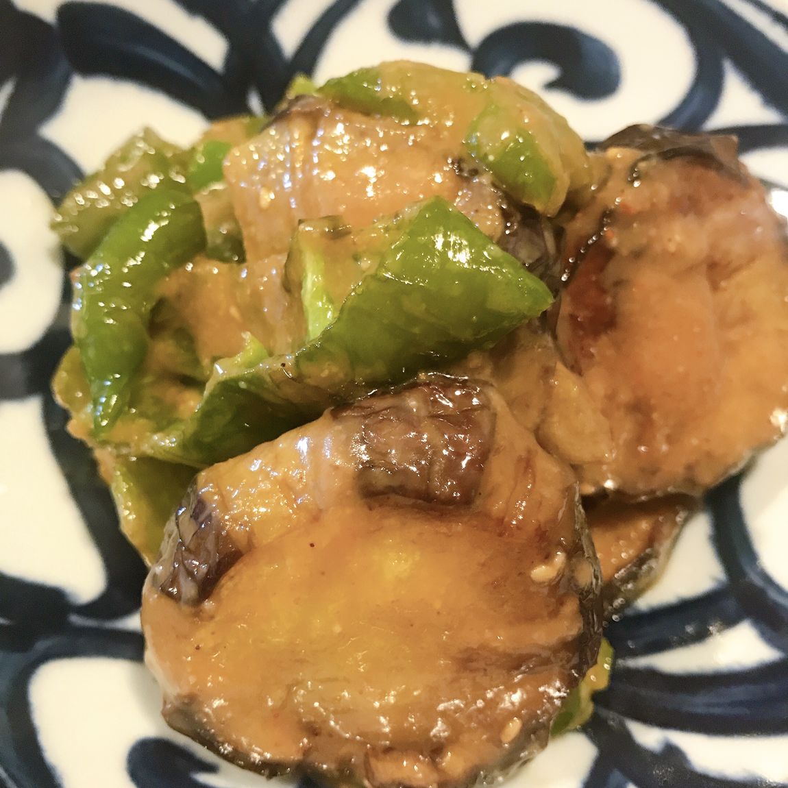 銀座 水なすとピーマンのなべしぎ １f野菜売場 無印良品