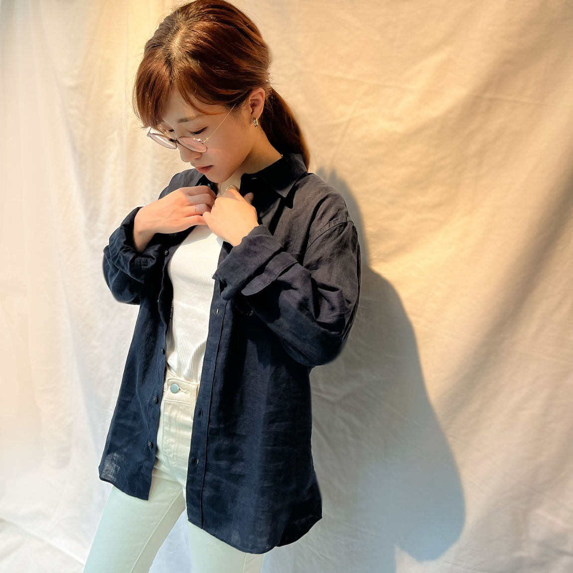 銀座】初夏を着こなすリブタンクトップ｜2F 衣料品売場｜無印良品 銀座