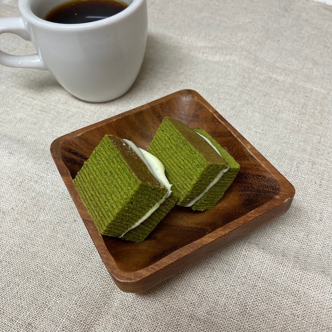 【アル・プラザ草津】宇治抹茶バウムサンド