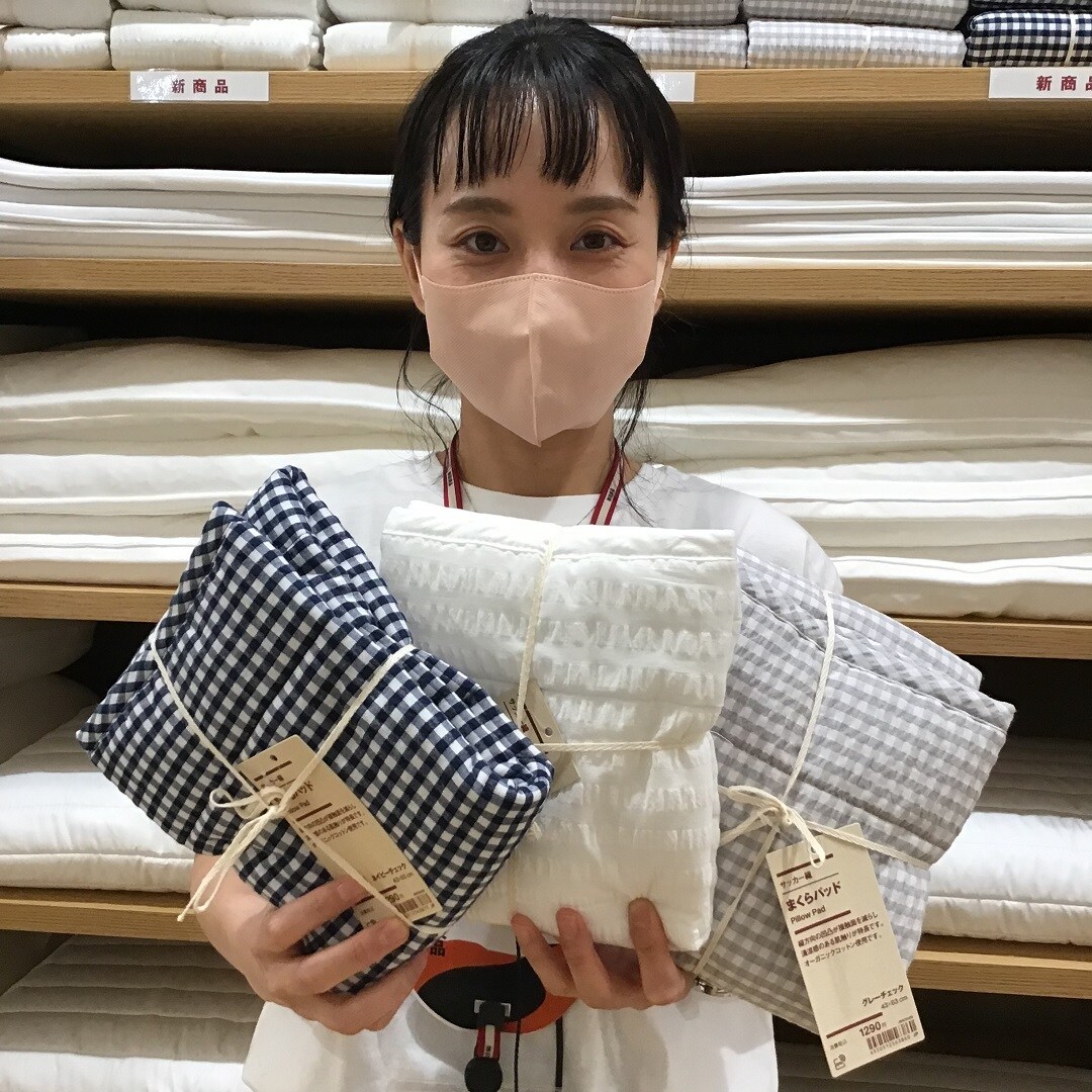 【アル・プラザ草津】新商品　『サッカー織りまくらパッド』
