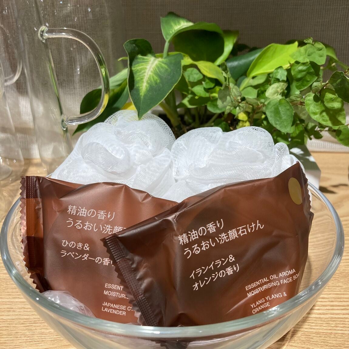 新商品　精油のかおり洗顔石けん