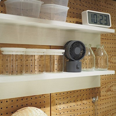 【直江津】デスクファンインテリアコーディネート