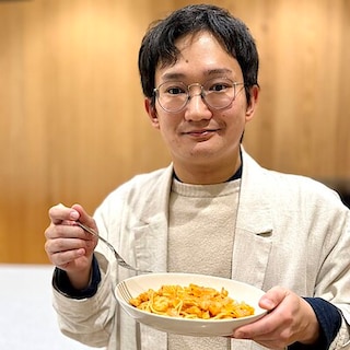 【直江津】無印良品のトマトジュースでつくる、素材の味を生かした魚介とトマトのパスタ｜まちの保健室