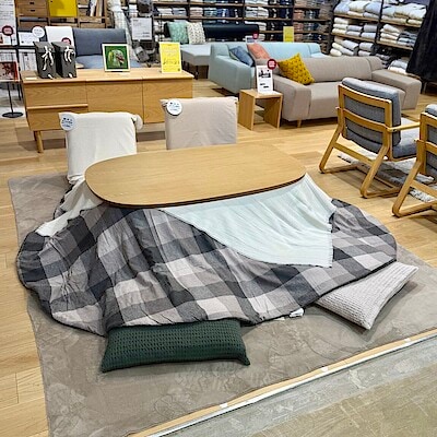 こたつにもなるローテーブル 小 | 無印良品