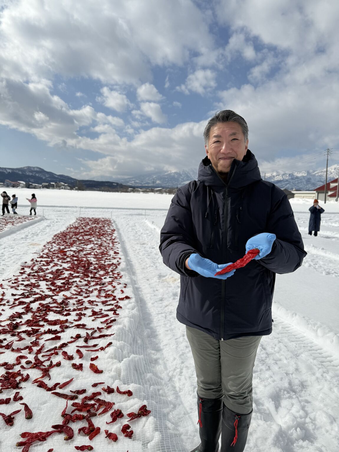 かんずり雪さらし